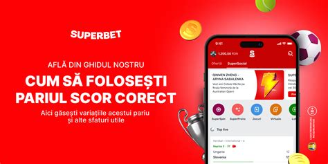 Plaseaza pariuri sportive online pe fotbal astazi la Superbet.